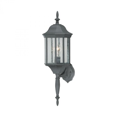 Thomas Hawthorne 1-Light Outdoor Wall Lantern in Black SL94517